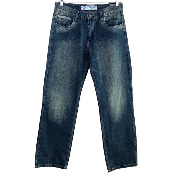 Artful Dodger Other - Y2K Artful Dodger Jeans Mens 34 Acid Wash Cotton Denim Embroidered Pocket